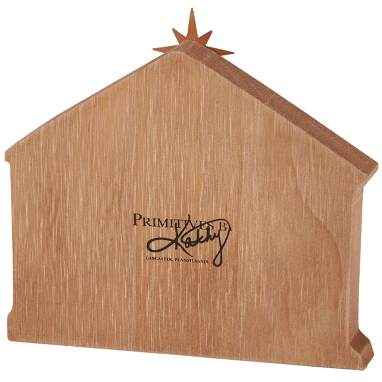 Primitives By Kathy True Story Nativity Chunky Sitter