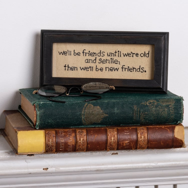 Primitives By Kathy Until We're Old And Senile Stitchery