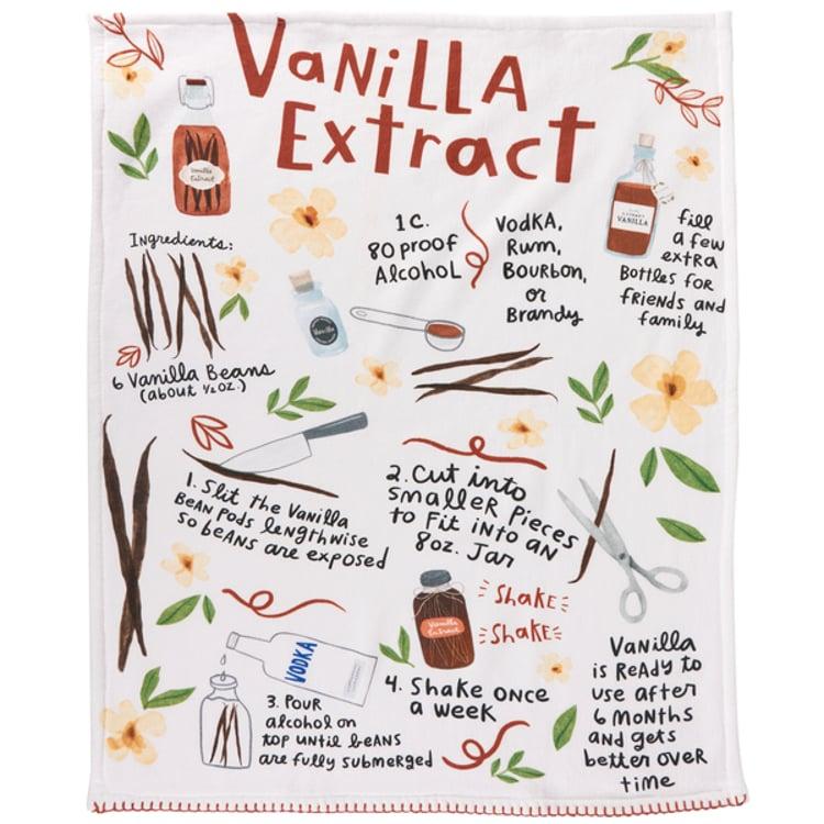 Primitives By Kathy Vanilla Extract Recipe Kitchen Towel
