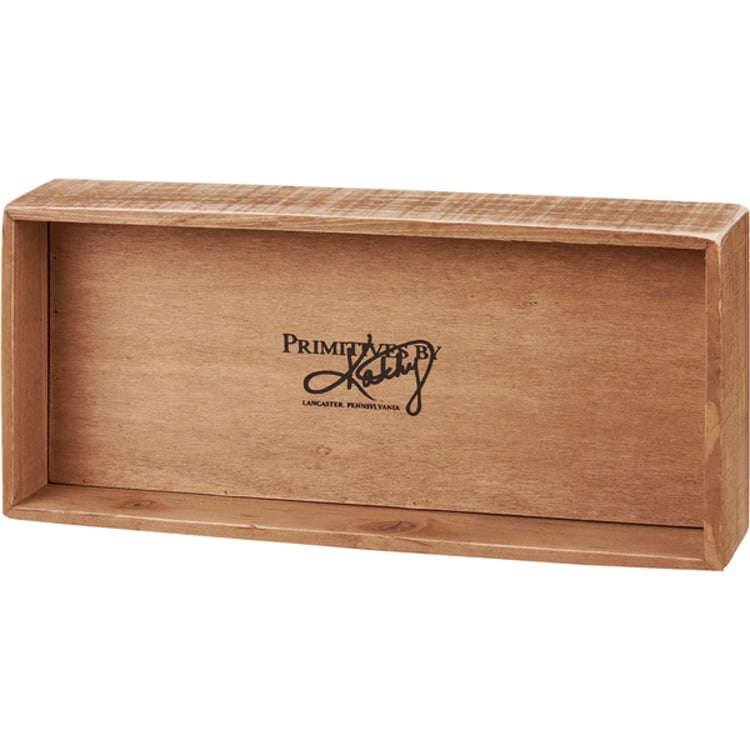 Primitives By Kathy We Decided On Forever Inset Box Sign
