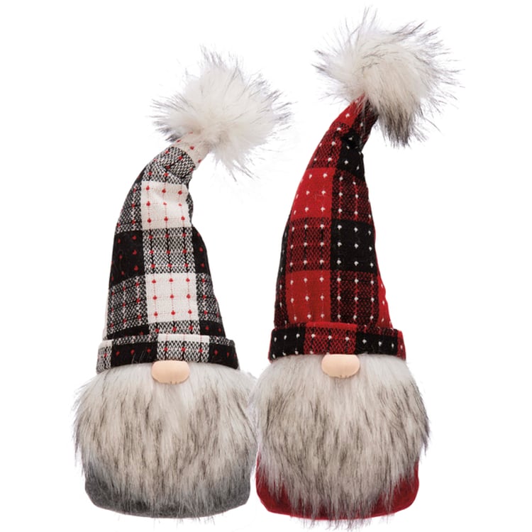 primitives by kathy Weighted Gnome Small Sitter Set