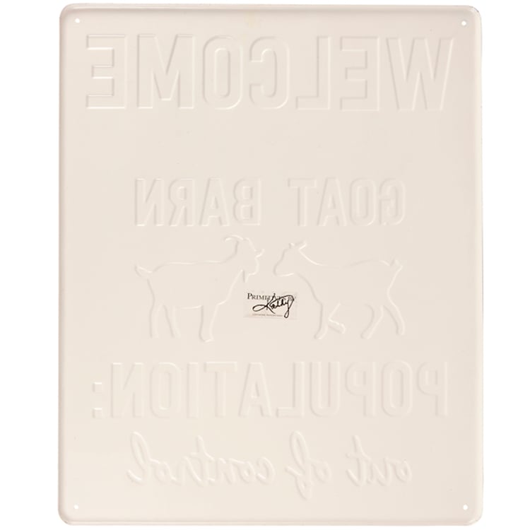 Primitives By Kathy Welcome To The Goat Barn Wall Decor