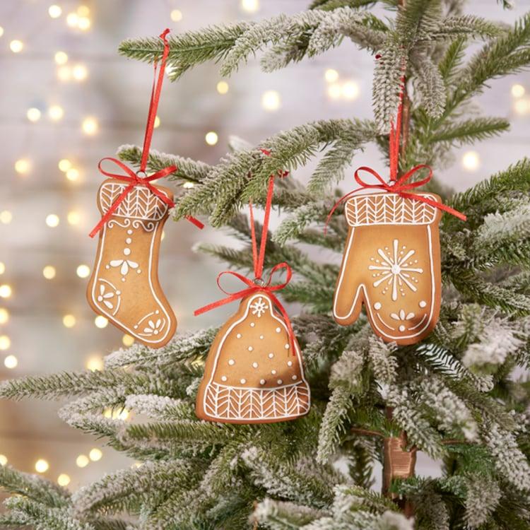 Primitives By Kathy Winter Gingerbread Ornament Set