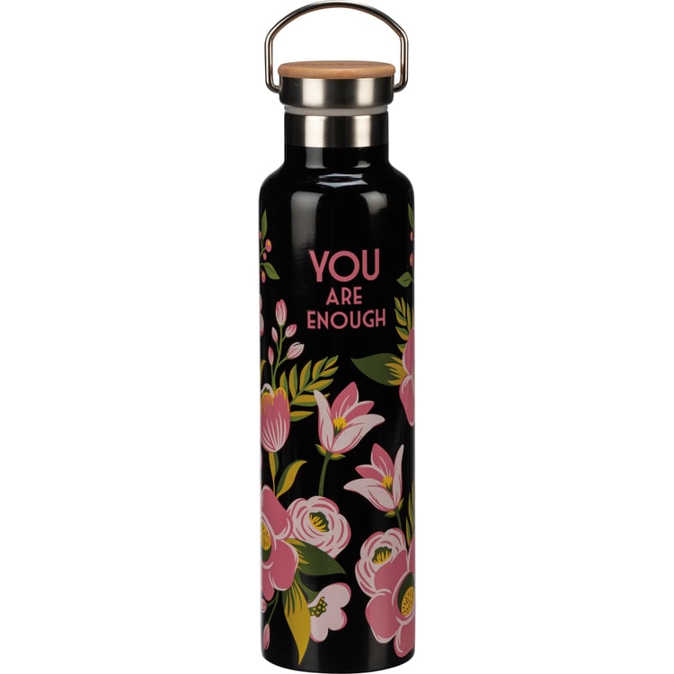 Primitives By Kathy You Are Enough Insulated Bottle