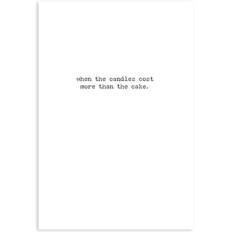 Primitives By Kathy You Know You're Getting Old Greeting Card