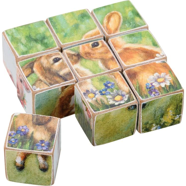 Primitives By Kathy Young Farm Friends Church Puzzle