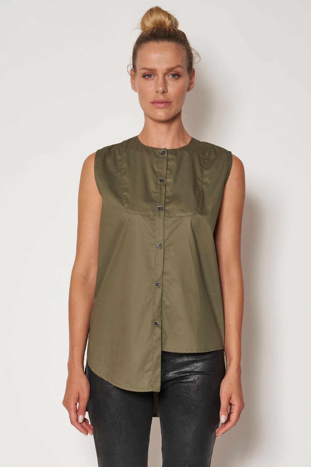 primordial is primitive BLOUSA SS521TV BLACK