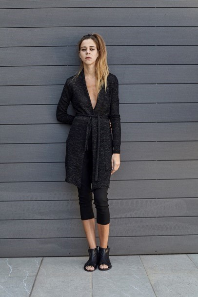 primordial is primitive CARDIGAN SSD18VV BLACK