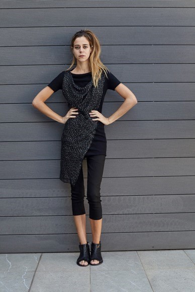 primordial is primitive KNITWEAR TOP SSD19VV BLACK