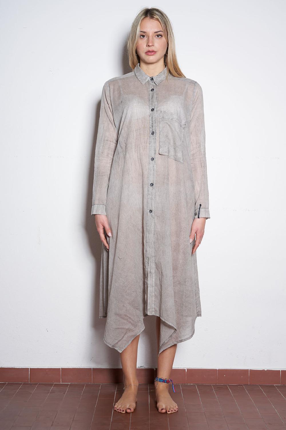 primordial is primitive LONG SHIRT SS239CS FANGO