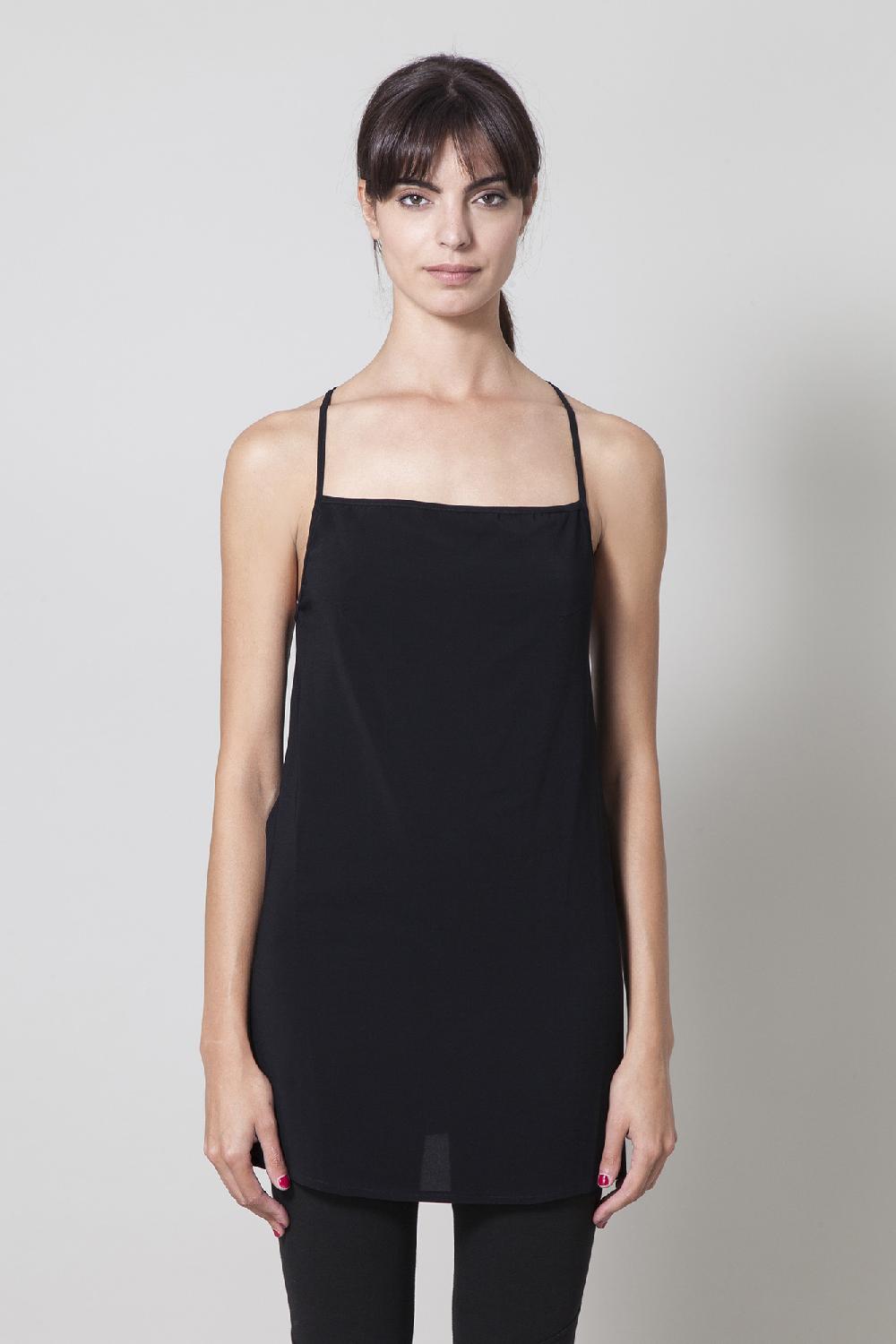 primordial is primitive SHORT DRESS SS1029VI BLACK