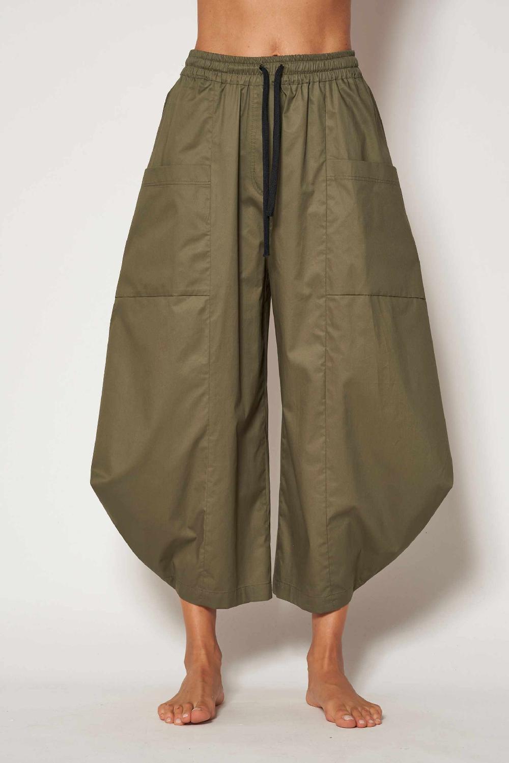 primordial is primitive TROUSERS SS522TV GREEN