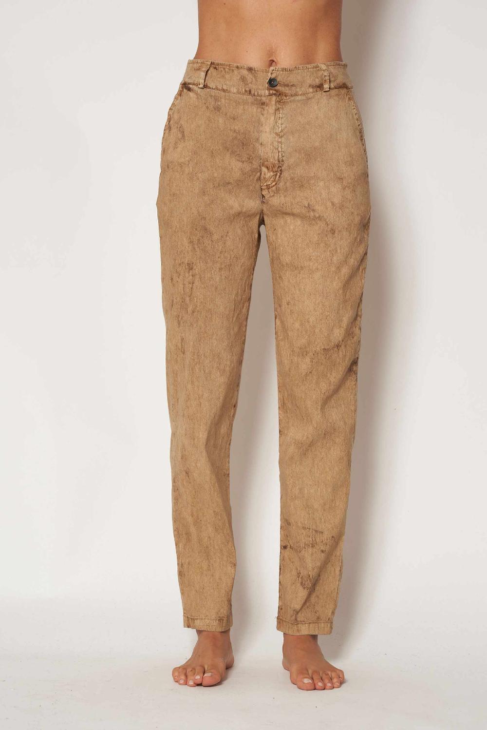 primordial is primitive TROUSERS SS534TA CHOCOLATE