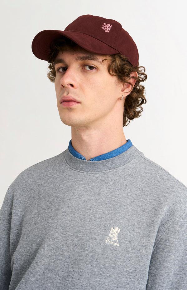 Pringle Of Scotland Men's Crew Neck Sweatshirt In Grey Melange