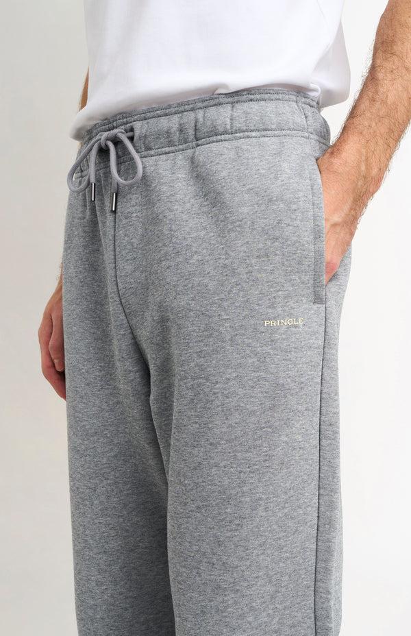 Pringle Of Scotland Men's Track Pants In Grey Melange