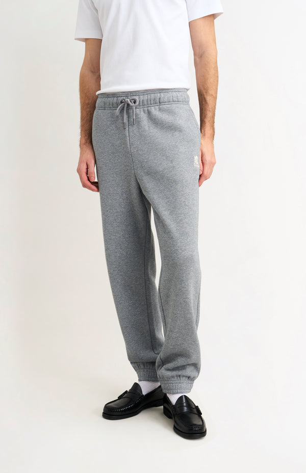Pringle Of Scotland Men's Track Pants In Grey Melange