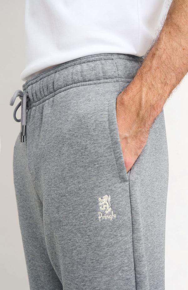 Pringle Of Scotland Men's Track Pants In Grey Melange