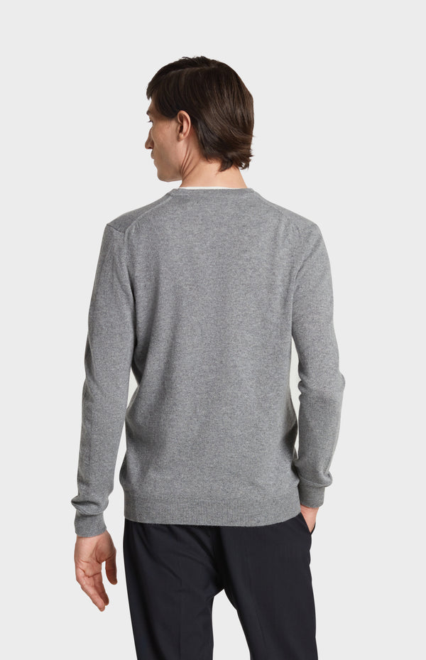 Pringle Of Scotland Cashmere Jumper In Grey