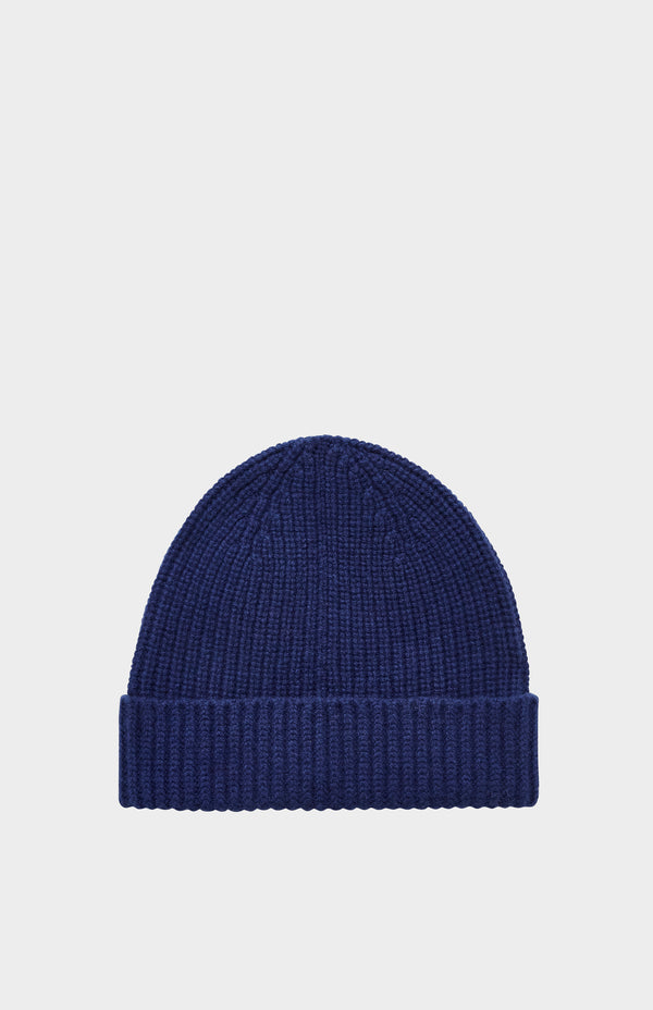 pringle of scotland Lambswool Beanie In Atlantic