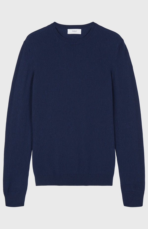 Pringle Of Scotland Scottish Cashmere Jumper In Navy
