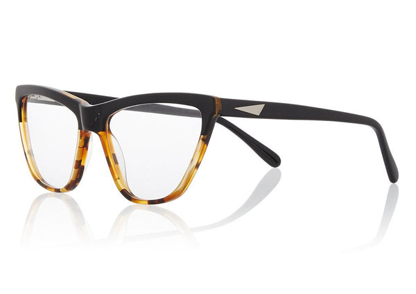 Prism CAIRO Optical Frames | Black & Amber Tortoiseshell