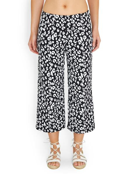 Prism GIRLS' BENIRRAS TOP & BIARRITZ BOTTOMS Swimsuit | Black Leopard