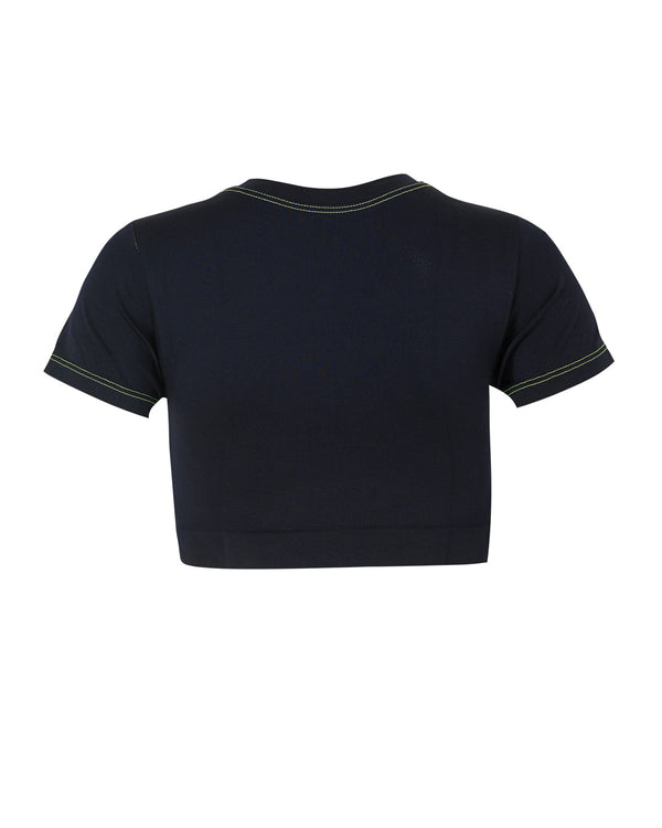 Prism MINDFUL T-Shirt | Eclipse With Neon Contour Stitching