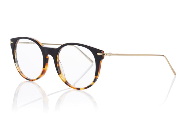 Prism PARIS Optical Frames | Black & Amber Tortoiseshell