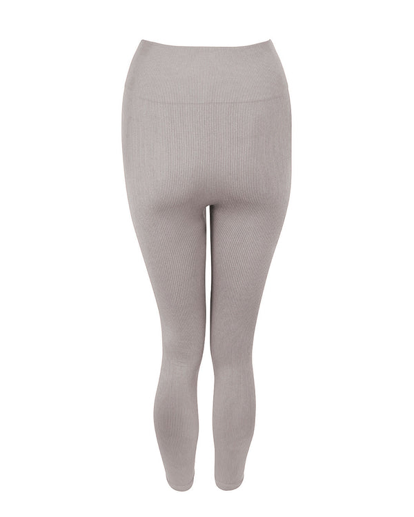 Prism AWAKEN Ribbed Leggings | Taupe