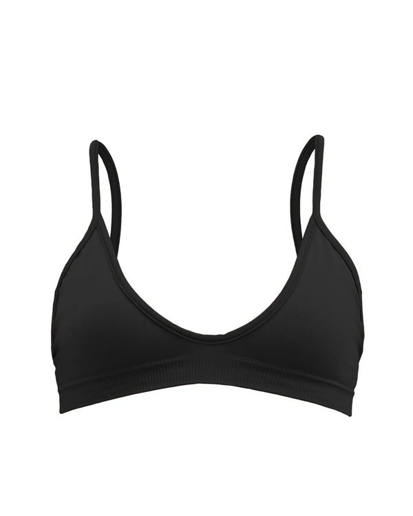 prism BLISSFUL Bikini Bra Top | Black