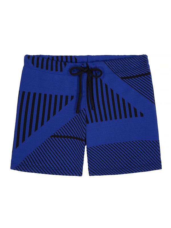 prism BOYS' SWIM SHORTS | Blue & Black Linear