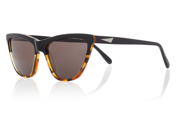 Prism CAIRO Sunglasses | Black & Amber Tortoiseshell