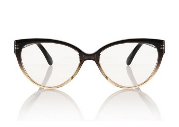 prism CANNES Optical Frames | Black to Cream