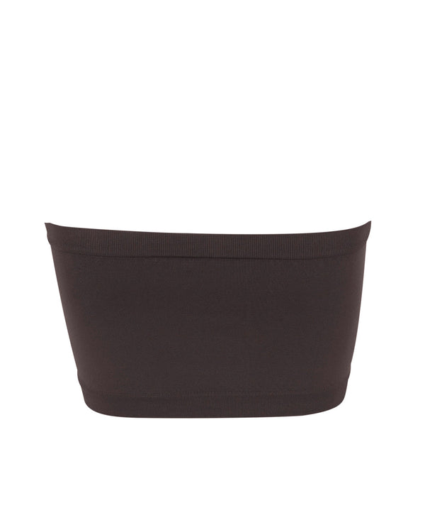 Prism CAPTIVATING Bandeau Bra Top | Chocolate Brown