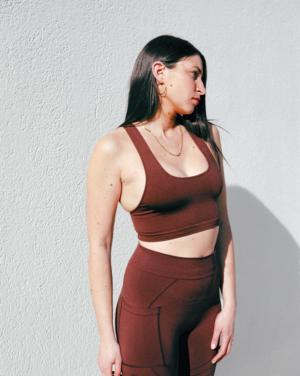 Prism ELATED Bra Top | Maroon