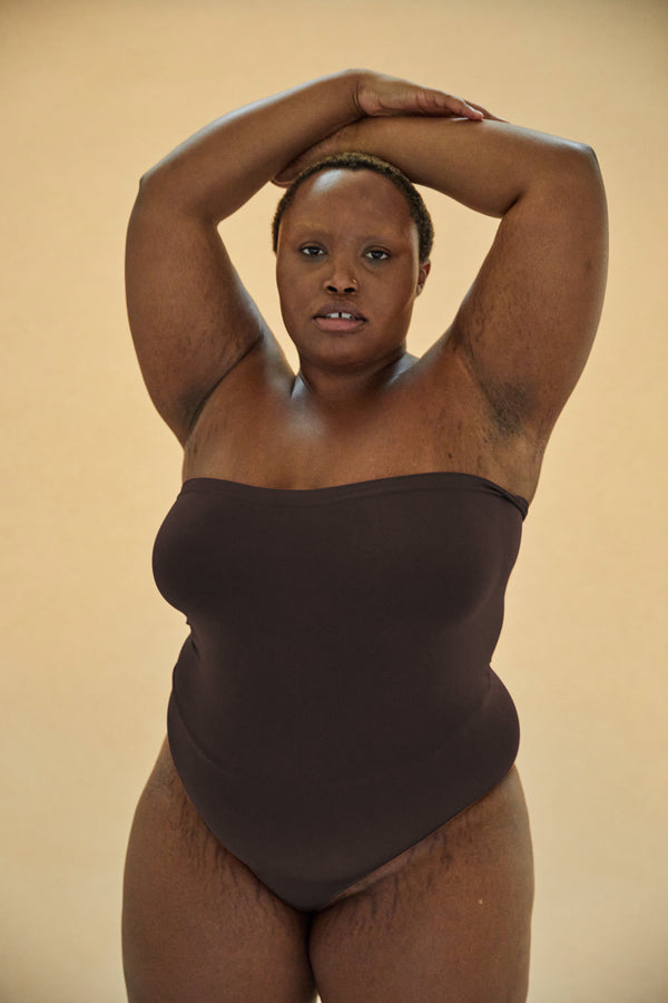 Prism ENERGISED Body Swimsuit | Chocolate Brown