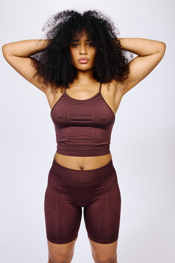 Prism ENRAPTURED Top | Chocolate Brown
