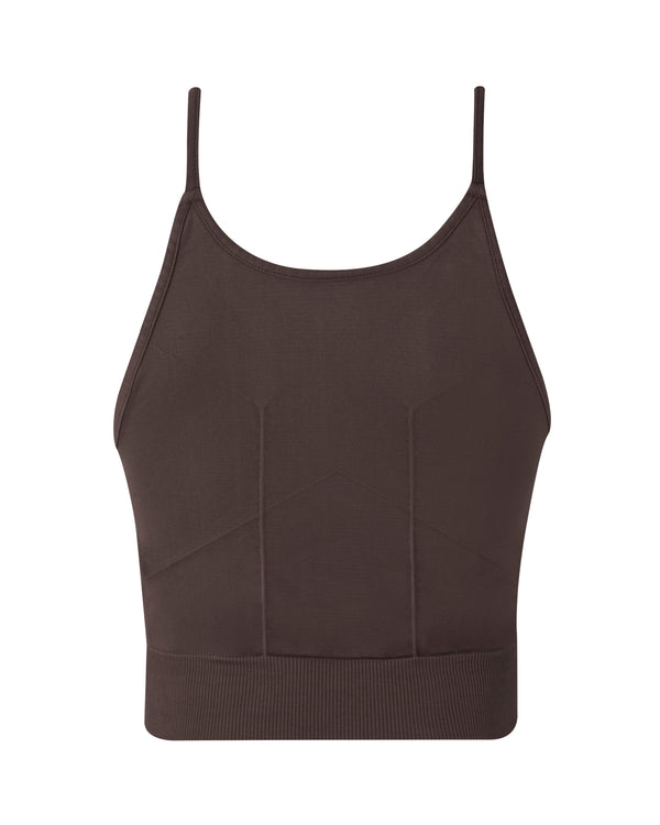 prism ENRAPTURED Top | Chocolate Brown