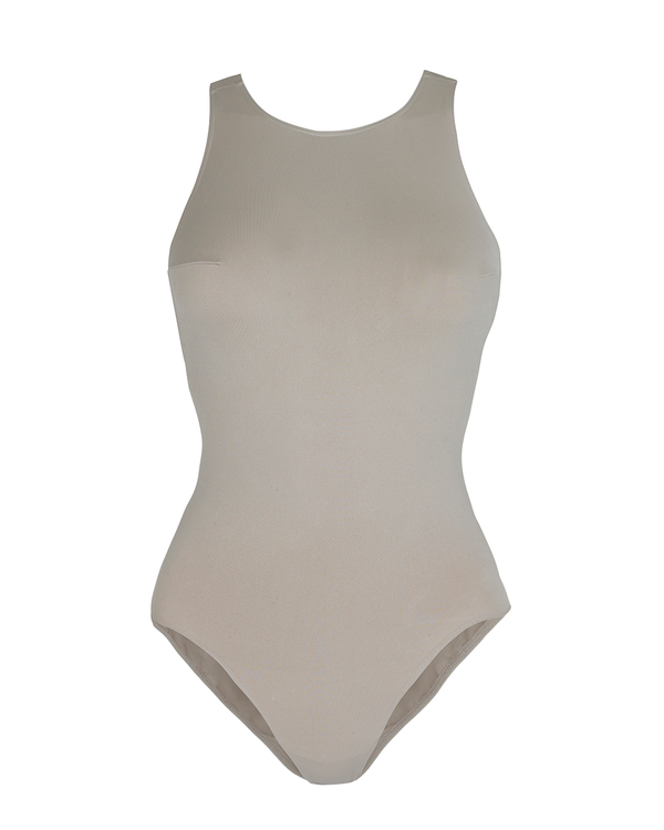prism GLOWING Body Swimsuit | Taupe