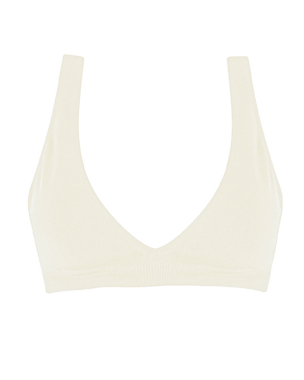 prism GRACEFUL Bikini Bra Top | Cream