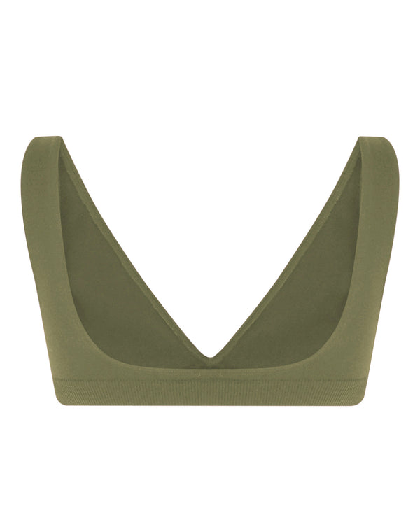 Prism GRACEFUL Bikini Bra Top | Olive