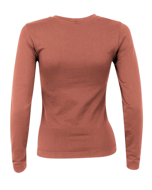 Prism GRACIOUS Long Sleeve Top | Rusty Pink
