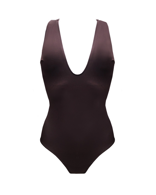 prism ILLUMINATE Body Swimsuit | Chocolate Brown