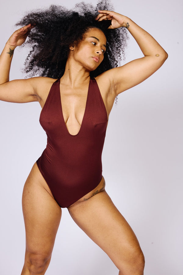Prism ILLUMINATE Body Swimsuit | Maroon