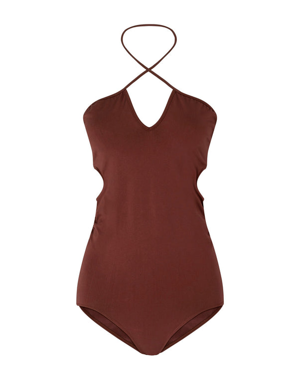prism IMMERSED Body Swimsuit | Maroon
