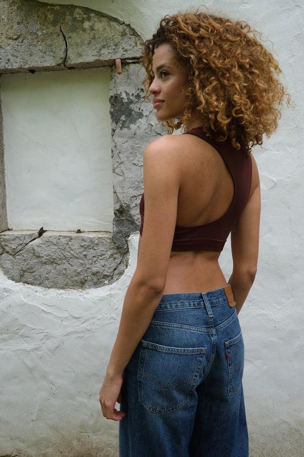 Prism INSPIRE Bikini Bra Top | Maroon