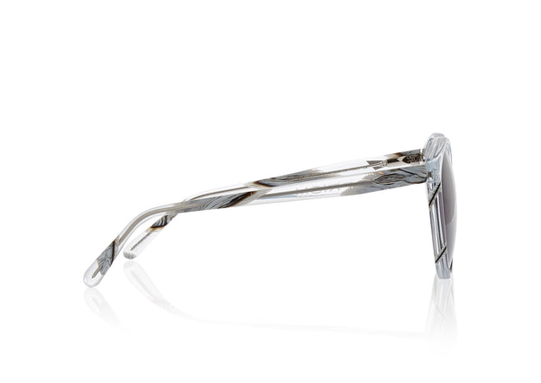 Prism ISTANBUL Sunglasses | Clear Zebra