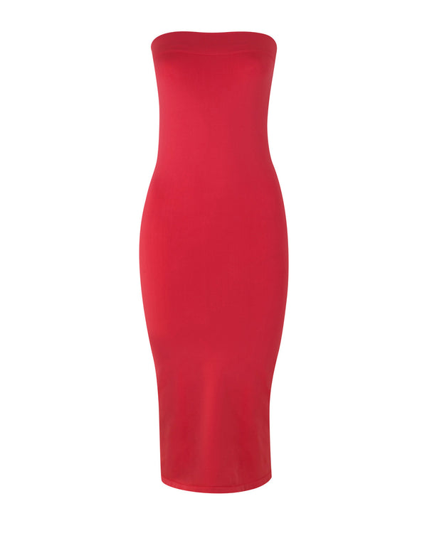 prism JOYOUS Bandeu Tube Dress | Cerise