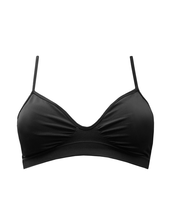 prism LIBERATED Bikini Bra Top | Black