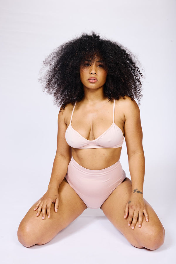 Prism LIBERATED Bikini Bra Top | Blush